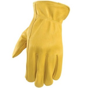 Wells Lamont 984XL Men's Leather Driver Work Glove, Extra Large, Yellow - 1 of 1