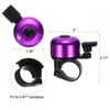Unique Bargains Aluminum Loud Crisp Clear Sound Mini Scooter Bicycle Bell - 2 of 4