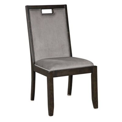 Set of 2 Hyndell Dining Room Chair Dark Brown - Signature Design by Ashley