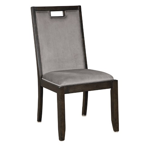 Set Of 2 Hyndell Dining Room Chair Dark, Dining Room Chairs