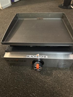 Blackstone 17 Tabletop Griddle Gas Grill 2142 Propane Powered 1 Burner Cast Iron Surface Target