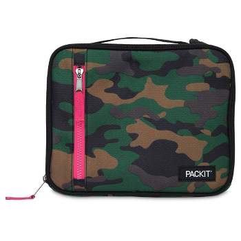  PackIt Freezable Lunch Bag, Charcoal Camo, Built with EcoFreeze  Technology, Foldable, Reusable, Zip and Velcro Closure with Buckle Handle,  Perfect for Lunches: Home & Kitchen
