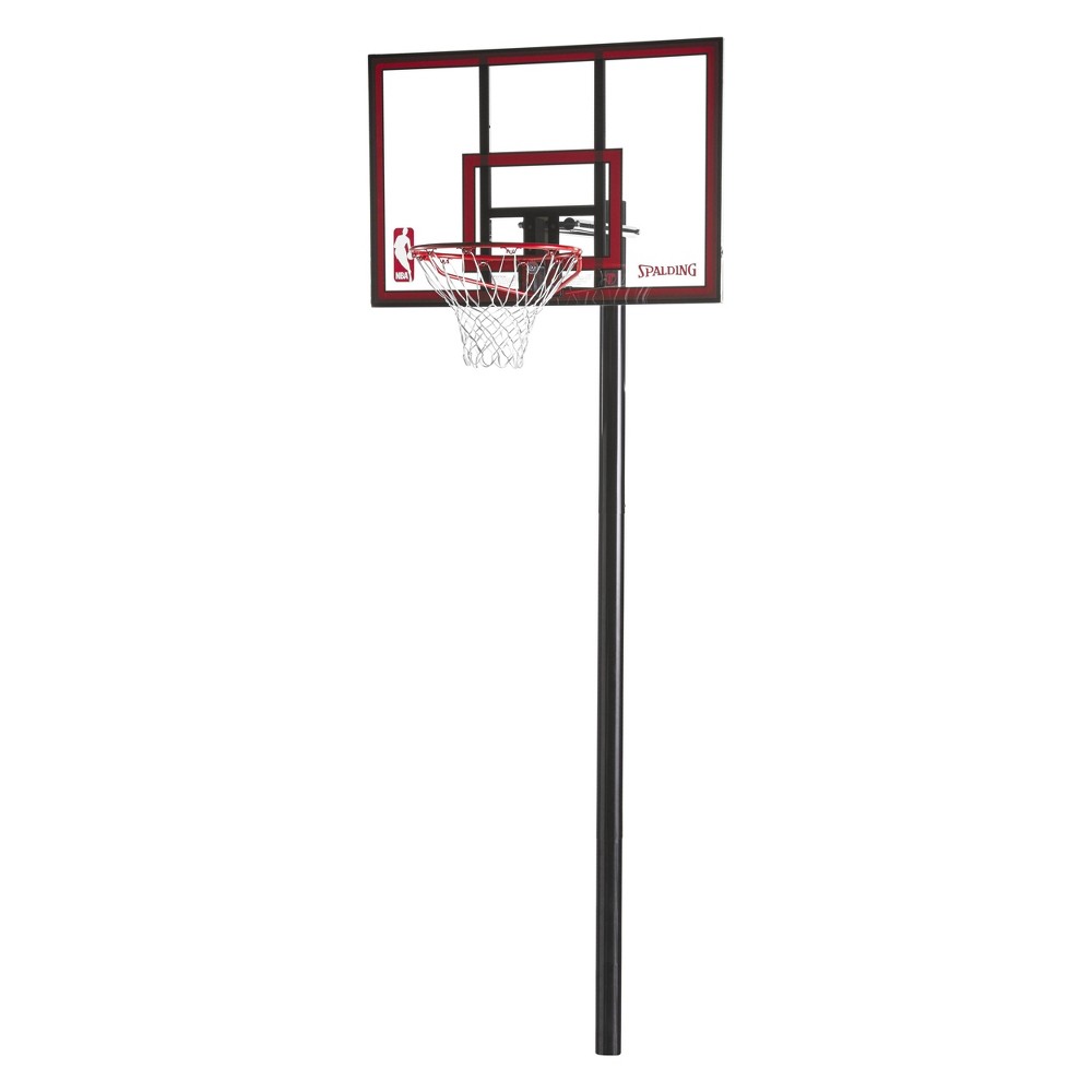 UPC 689344326825 product image for Spalding Polycarbonate In-Ground Basketball System - 44 | upcitemdb.com