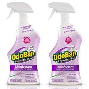 OdoBan Ready-to-Use Disinfectant and Odor Eliminator, 32 Ounce Spray Bottle, Lavender Scent - 1 of 4