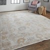 Wendover Transitional Oriental Ivory/Tan Area Rug - 3 of 4