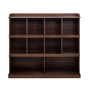 CLIHOME Cube Bookshelf, 3 Tier Freestanding Open Shelf Bookcase, Storage Organizer Shelf - 1 of 4