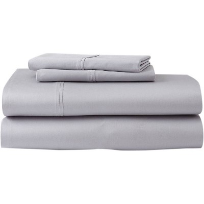 King 6pc Solid Sheet Set Gray - GhostBed
