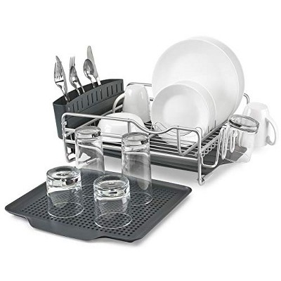 Polder  4-Piece Aluminum Advantage Dish Rack