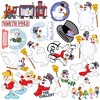 Frosty The Snowman 100ct Vinyl Large Deluxe Stickers Variety Pack - Laptop, Water Bottle, Scrapbooking, Tablet, Skateboard, Indoor/Outdoor - 3 of 4