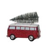 Transpac Resin 9.5 in. Multicolor Christmas Retro Light-Up Van with Tree Decor - 2 of 4
