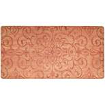 20" x 39" Rustic Medallion Anti-Fatigue Stain & Oil Resistant Kitchen Floor Mat