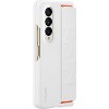SAMSUNG Galaxy Z Fold4 Silicone Grip Cover, Protective Phone Case with Finger Strap, Matte Finish, Soft Surface, Handheld Design, US Version, White - 2 of 2