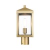 Livex Lighting Nyack 1 - Light Post Light in  Antique Brass - 4 of 4