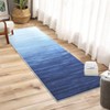 Washable Modern Ombre Soft Non Slip Area Rugs for Living Room Bedroom, Large Low Pile Floor Carpet for Dining Room - 3 of 4