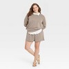 Women's Sandwash Pullover Sweatshirt - A New Day™ - 3 of 3