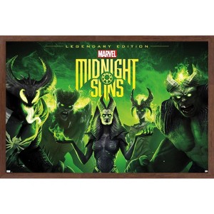 Trends International Marvel Midnight Suns - Legendary Key Art Framed Wall Poster Prints - 1 of 4