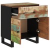 vidaXL Bedside Cabinet 19.7 in.x13 in.x23.6 in. Solid Wood Reclaimed&Engineered Wood - 4 of 4