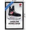 Trends International NHL Carolina Hurricanes - Drip Skate 21 Framed Wall Poster Prints - 3 of 4