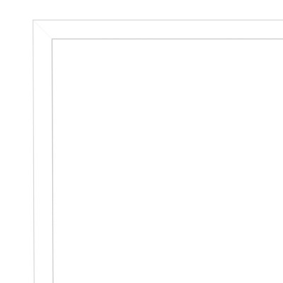 Snow Tigre II Black and White Framed Wall Art Print