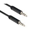 Sanoxy 3ft 3.5mm TRRS Male to Male Audio & Microphone Cable - 2 of 4