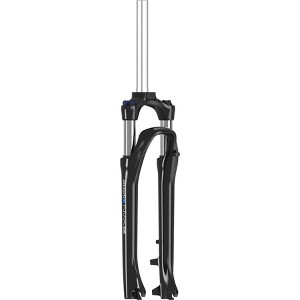 SR Suntour NVX HLO Suspension Fork - 700c, 63mm, 1 1/8" Threadless, QR x 100mm, Disc, Black - 1 of 3