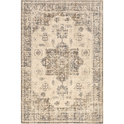 Nuloom Betania Faded Medallion Indoor Area Rug