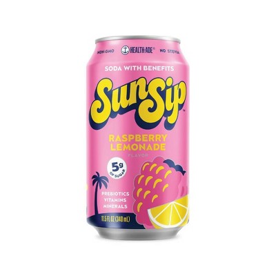 Health-Ade SunSip Raspberry Lemonade Soda with Benefits - 11.5 fl oz Can