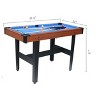 VYNXARIA 48¡å 3-in-1 Multi Game Table - Combo Game Table Set - Billiards/Pool, Glide Hockey and Table Tennis for Home, Game Room, Friends and Family - 3 of 4