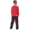 DC Boys' Classic The Flash The Crimson Comet Raglan Sleep Pajama Set Black - 2 of 4