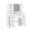 FUFU&GAGA Elegant Makeup Vanity Table with Adjustable Mirror Large Desk - 4 of 4