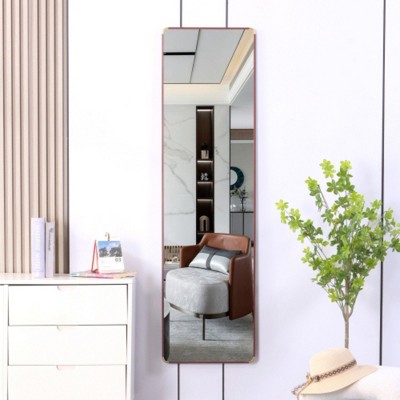 The 4th generation floor standing full-length mirror. wall mirror, bathroom makeup mirror, bedroom foyer, clothing store, wall mounted