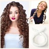 YEVYO Satin heatless hair curler, Lazy Natural Soft Wave DIY heatless curls for Sleep in Overnight, for All Hair Types - 3 of 4