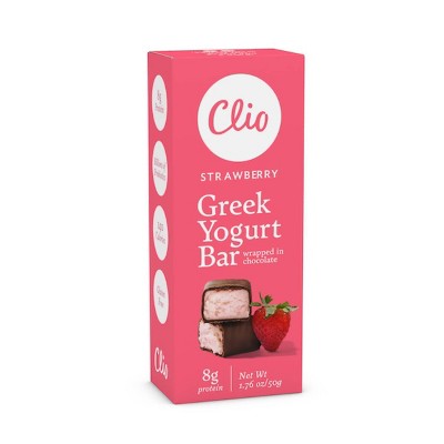 Clio Snacks Strawberry Greek Yogurt Bar - 1.76oz