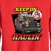 Boys' - Paw Patrol - Keep On Haulin Graphic Long Sleeve Fleece Sweatshirt - 2 of 4