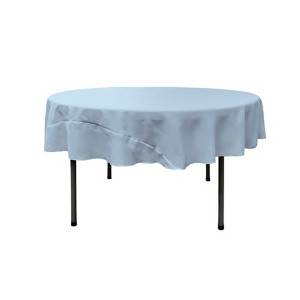 Slickblue Polyester Poplin Round Tablecloth 41 Different Colors 7 Sizes - 1 of 1
