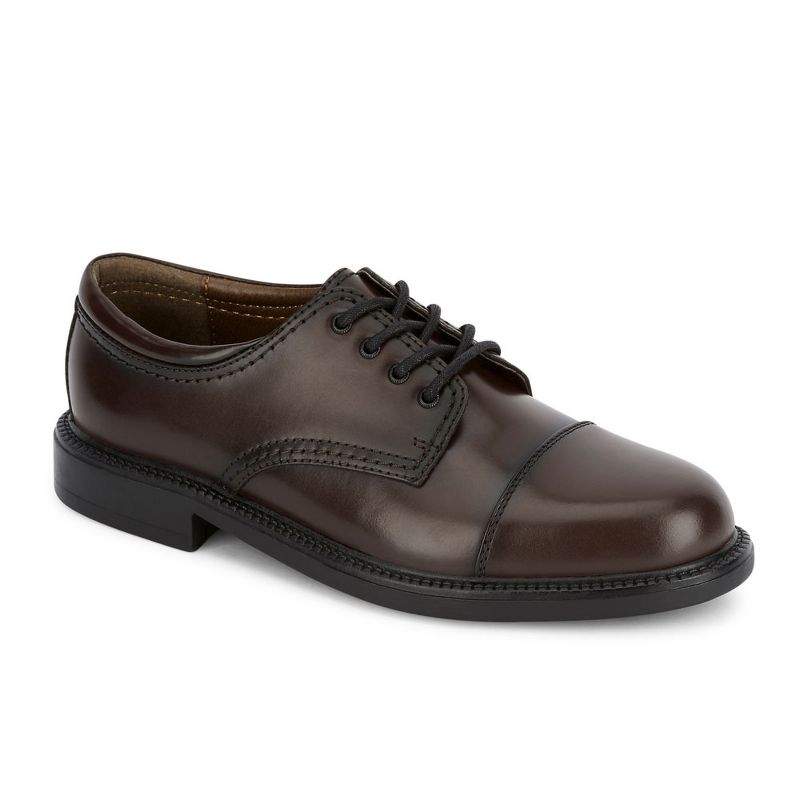 Dockers Mens Gordon Leather Dress Casual Cap Toe Oxford Shoe, 1 of 12