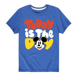Boys' - Disney - Today Is The Day Short Sleeve Graphic T-Shirt - 1 of 4