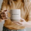 Sweet Water Decor Blessed Stoneware Coffee Mug -14oz - 2 of 4