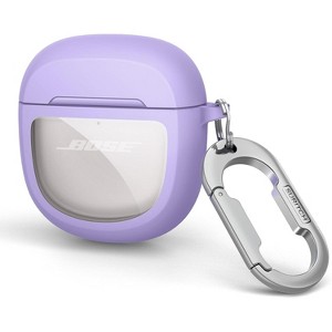 SURITCH Protective Cases for Bose QuietComfort Earbuds II 2022 / QuietComfort Ultra 2023, Shockproof Case Cover with Carabiner - 1 of 1