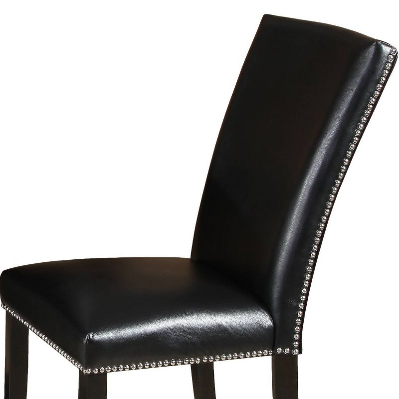 18&#34; Set of 2 Finley Side Chairs Black - Steve Silver, 4 of 6