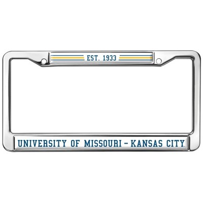 University of Missouri - Kansas City Full Size Standard License Plate Metal Frame