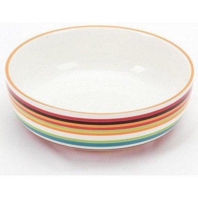 Omniware Multi Stripe Stoneware 8.25