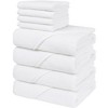 American Soft Linen Turkish Baby Toddler Hooded Bath Towel Set, 100% Cotton Soft Fluffy Baby Toddler Hooded After Shower Towels - 3 of 4