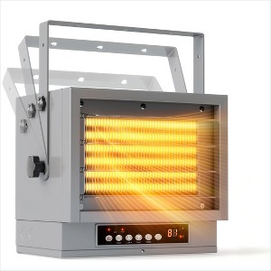 Etust 7500W Electric Garage Heater, Wall or Ceiling Mount Space Heater, Industrial-Grade Steel Design for Garages & Workshops - 1 of 4