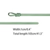 Elerevyo Women's Faux Leather Skinny Belt for Dress Adjustable Knotted Thin Waist Belts - 3 of 4