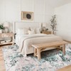 Area Rug Machine Washable Boho Carpet Non Slip Abstract Vintage Indoor - 2 of 4
