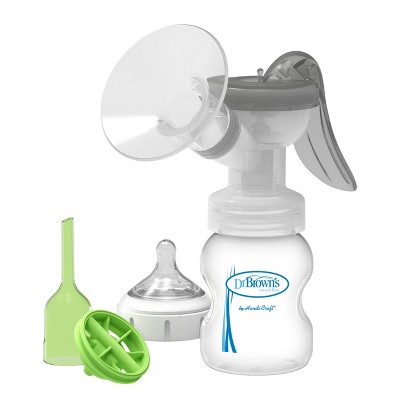 Dr Brown S Manual Breast Pump With Silicone Shields And Anti Colic Baby Bottle Target