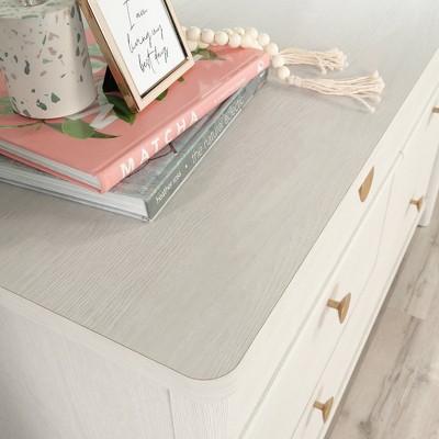 Double Glacier Oak Vertical Dresser with Extra Deep Drawers