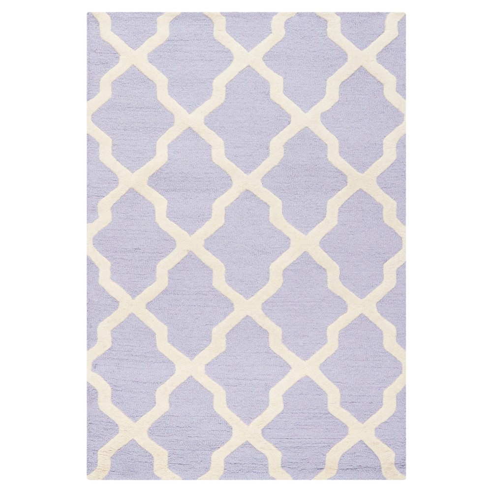 Maison Textured Rug - Lavender / Ivory (3'x5') - Safavieh