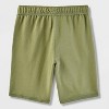 Boys' 2pk Adaptive Knit Shorts - Cat & Jack™ Navy Blue/Olive Green - 2 of 3